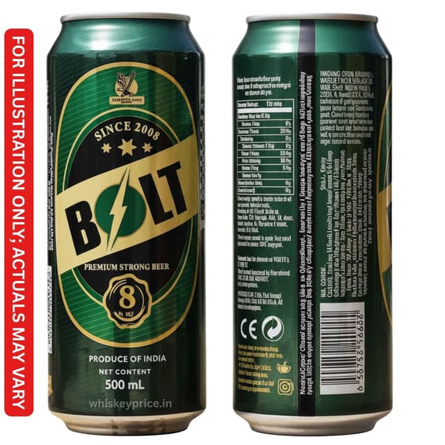 Bolt Premium Strong Beer | 500ml | Tasting Notes