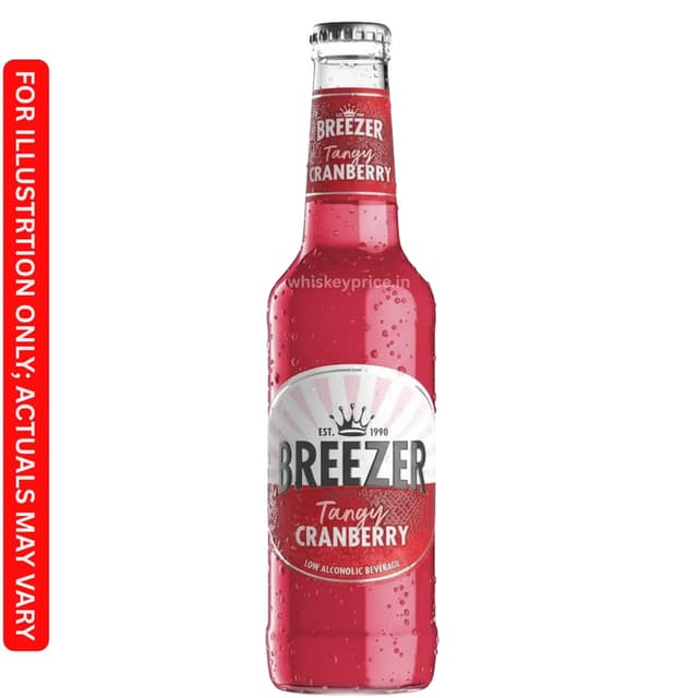 Bacardi Breezer Cranberry Price in India | Tasting Notes