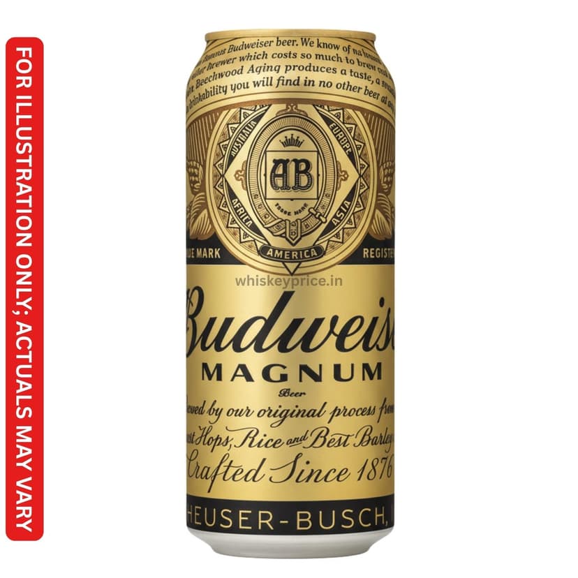 Budweiser Strong Can Beer Price in Delhi | 500ml |