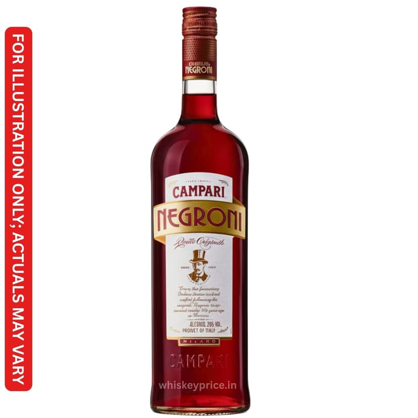 Campari Negroni Price in Delhi | 500ml | Tasting Notes