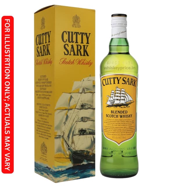 Cutty Sark Blended Scotch Whisky Price | Kolkata | 1000ml |