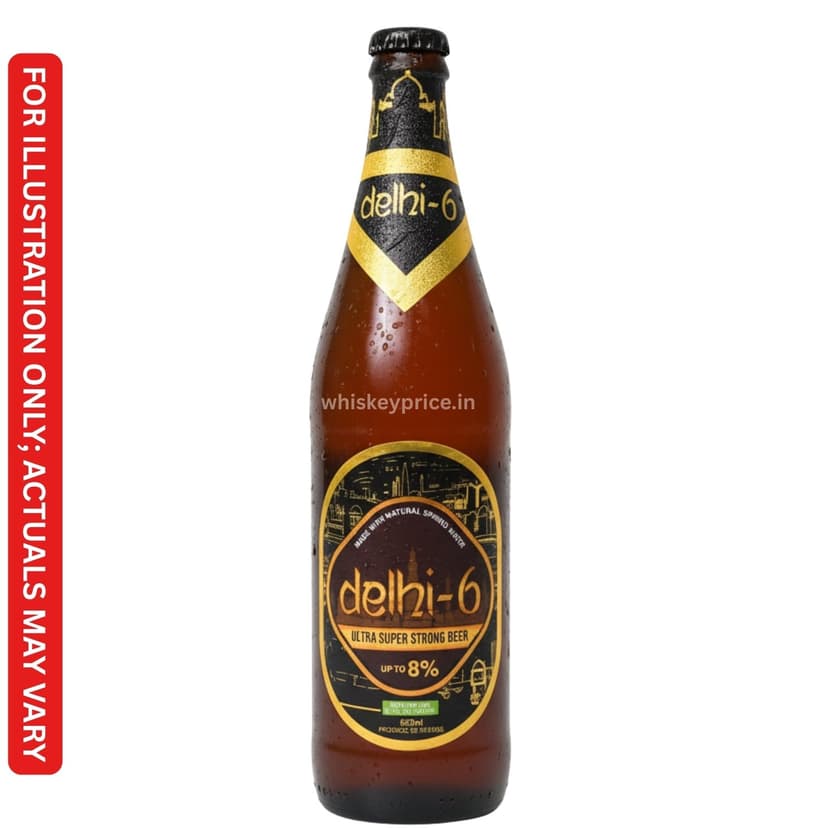 Delhi-6 Ultra Super Strong Beer Price in Delhi | 650ml |