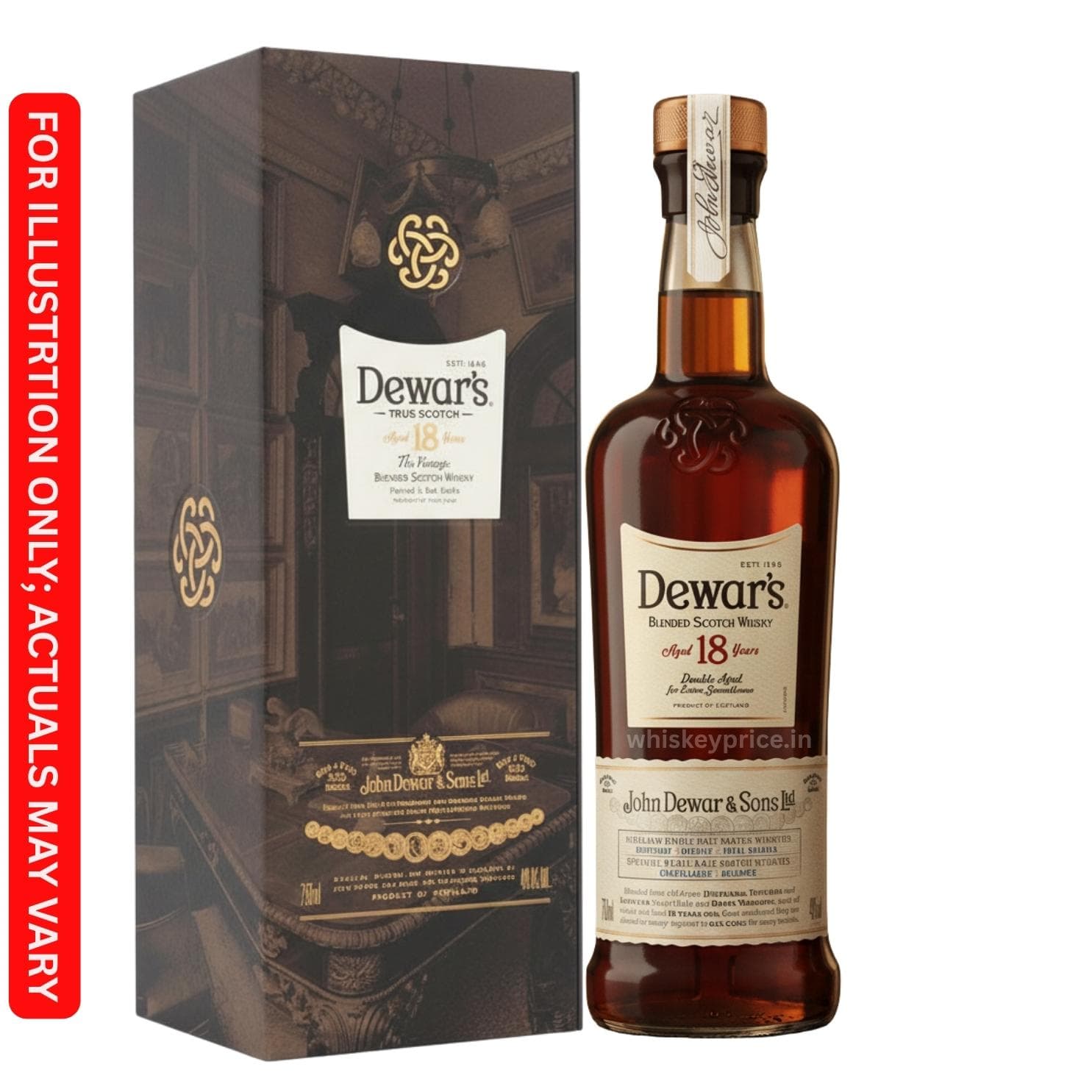 Dewar’s 18 Year Old Price in Kolkata | 750ml | Tasting Notes