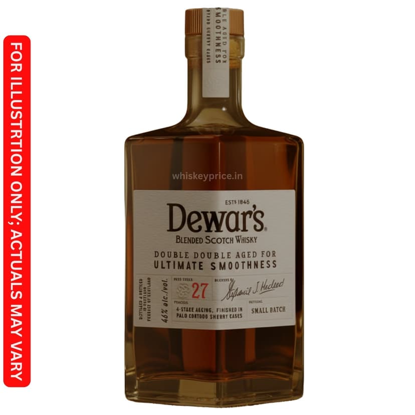 Dewar’s Double Double 27 Year Old Price in Kolkata | 500ml |