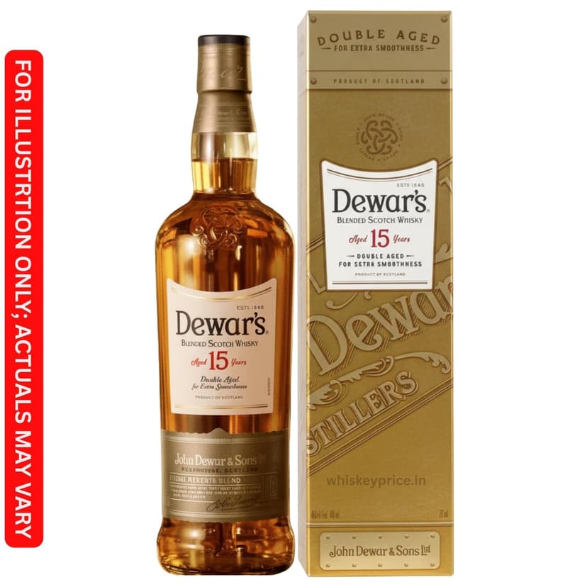 Dewar’s 15 Year Old Price in Kolkata | Tasting Notes | 750ml |