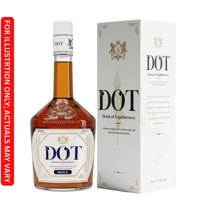 DOT Whisky Price in India  | 750ml | Tasting Notes
