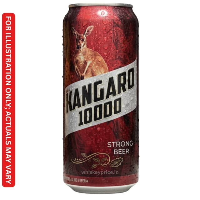 Kangaro 10000 Strong Beer Price in Delhi| 500ml | Tasting Notes