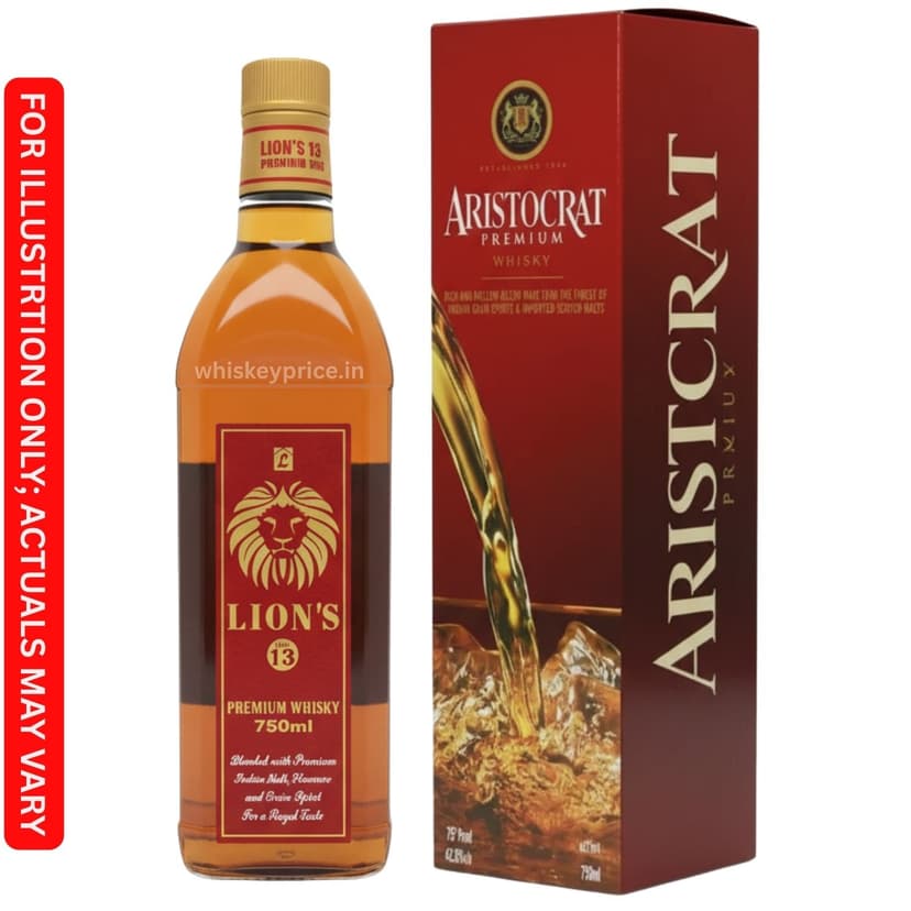 Lion’s No.13 Premium Whisky Price in India  | 750ml