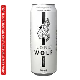 Lone Wolf Strong Beer Price in Delhi | 500ml | 650ml