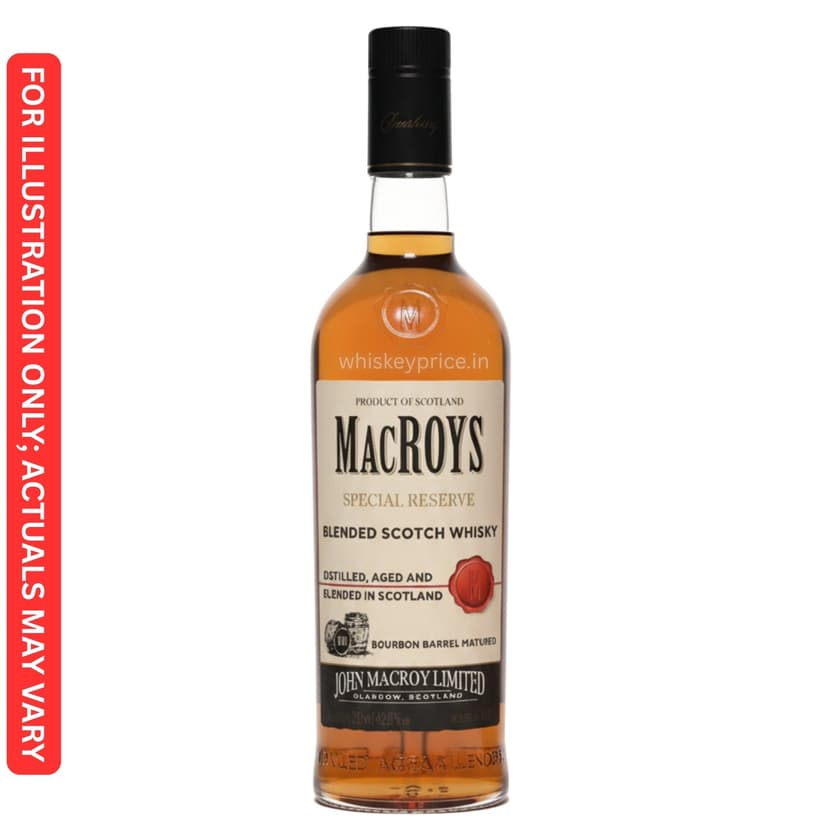 MacRoys Special Reserve whisky price in Chandigarh | 750ml |