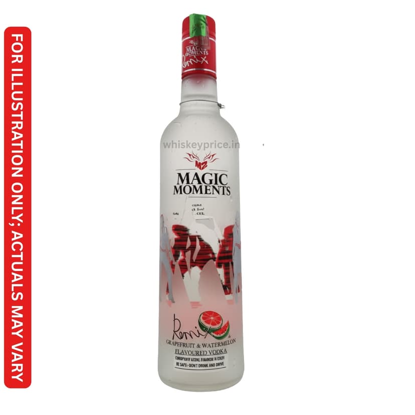 Magic Moments Remix Watermelon Vodka Price in Delhi | 375ml |
