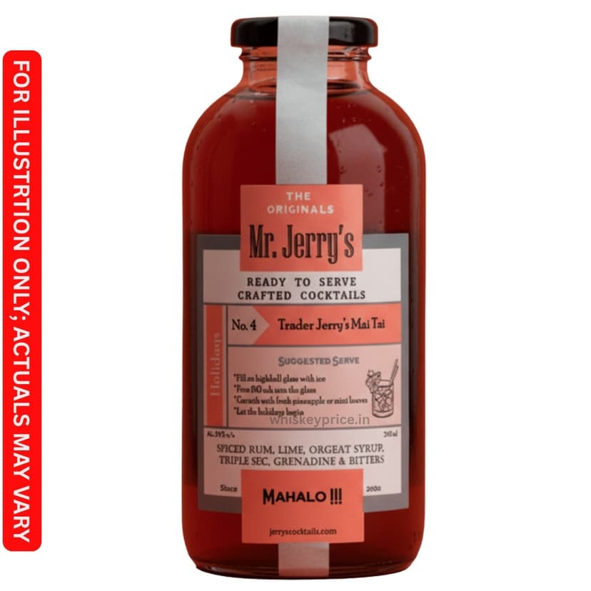 Mr Jerrys Mai Tai Price in India | 500ml | Tasting Notes