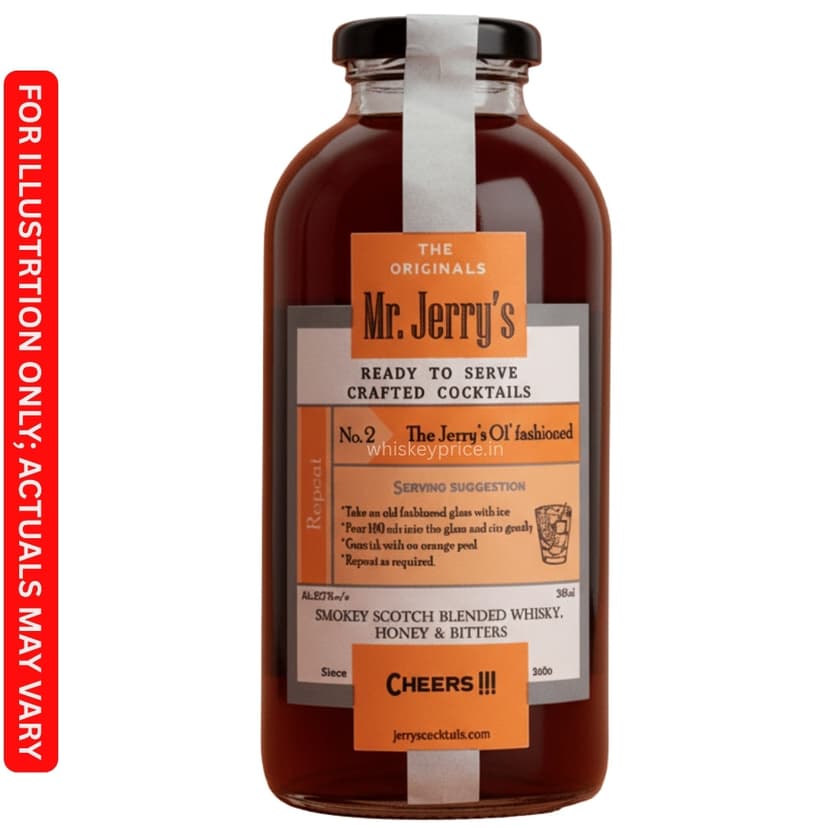Mr Jerrys Old Fashioned Price in India | 500ml | Tasting Notes