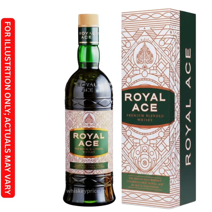 Royal Ace Rare Blended Whisky Price in India | 750ml