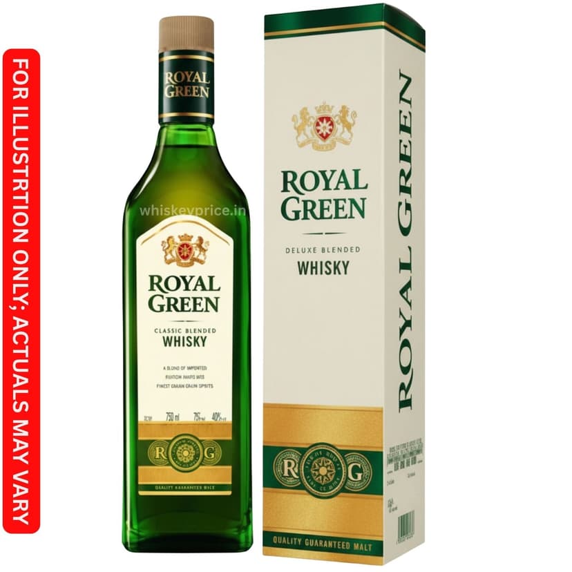 Royal Green Whisky Price in India | 750ml | Tasting Notes