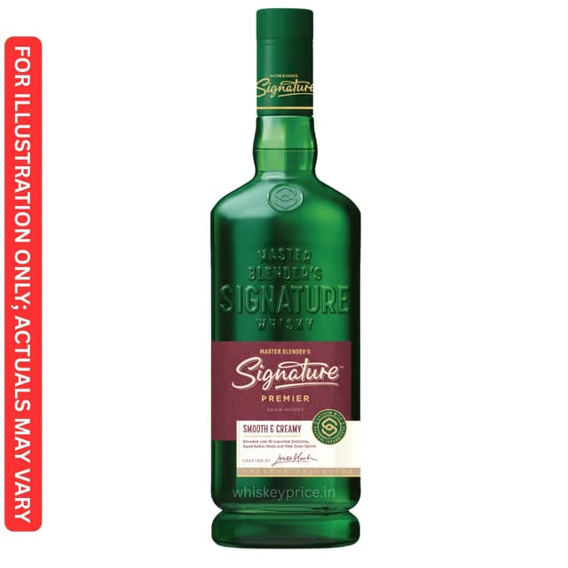 Signature Premier Grain Whisky price in Kolkata | 750ml |