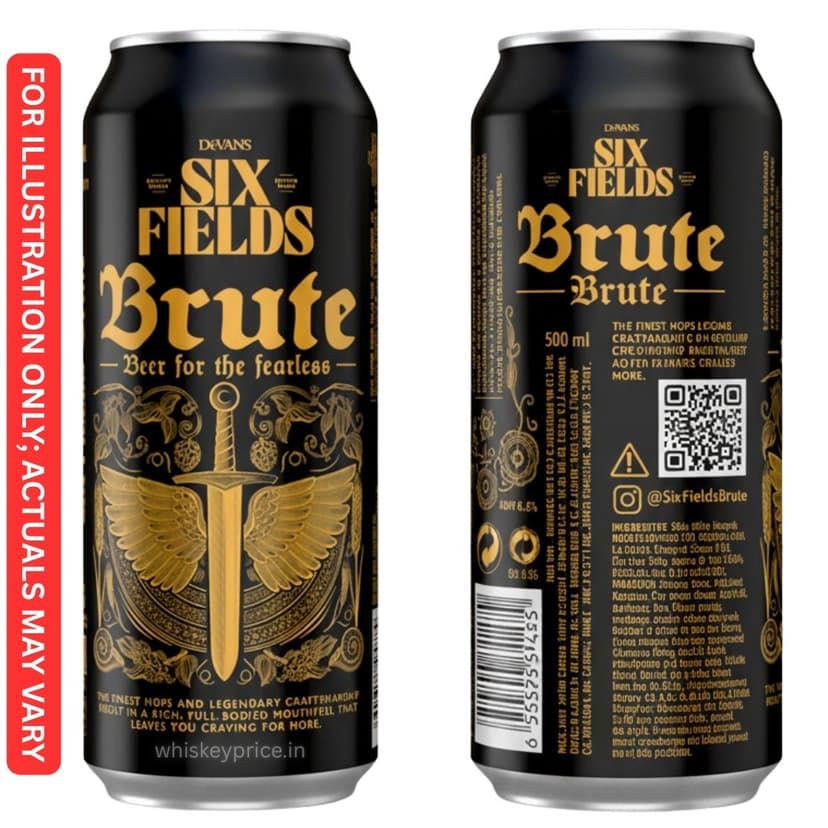 Six Fields Brute Price in Delhi | 330ml | 550ml | Tasting Notes |