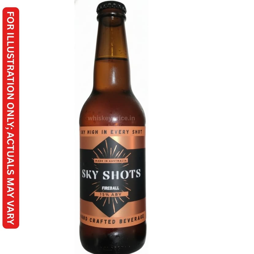 Sky Shots Fireball 330ml Price in Delhi | Tasting Notes