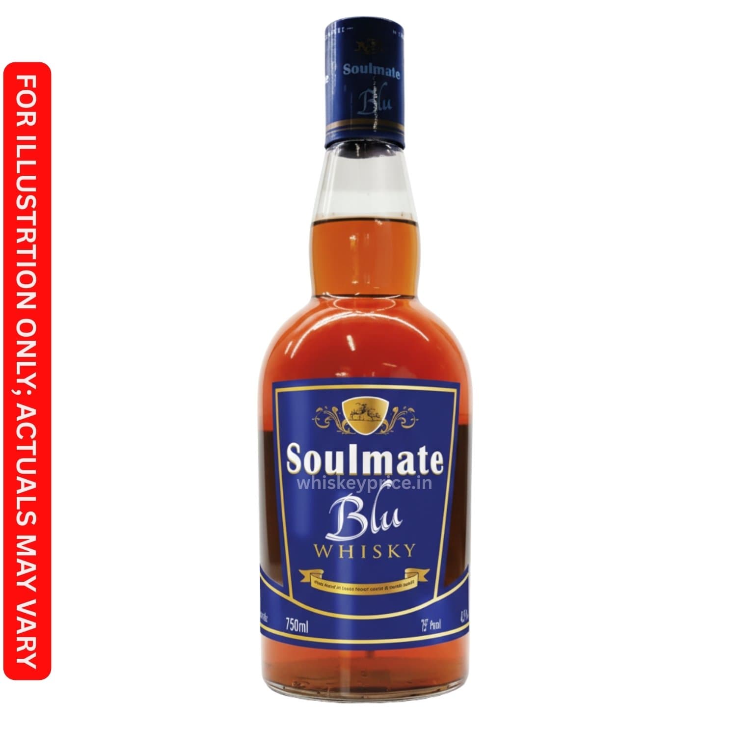 Soulmate Blu Premium Whisky Price in India  | 750ml |