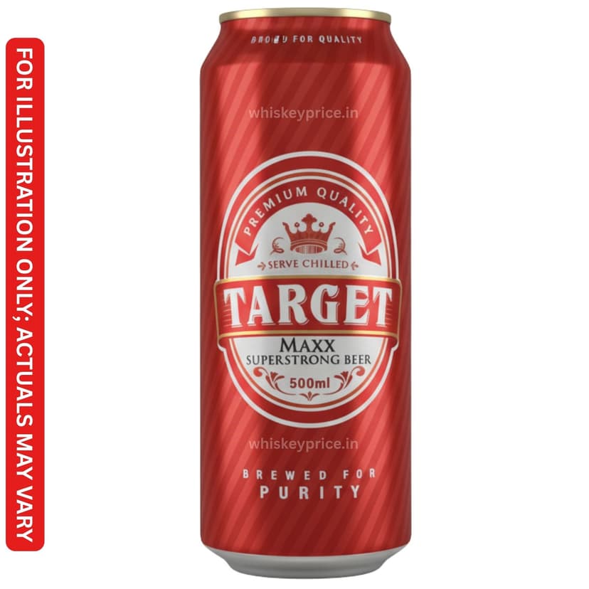 Target Maxx Super Strong Beer Price in Delhi | 500ml |