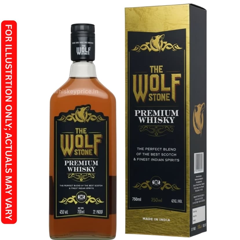 The Wolf Stone Premium Whisky Price in India | 750ml