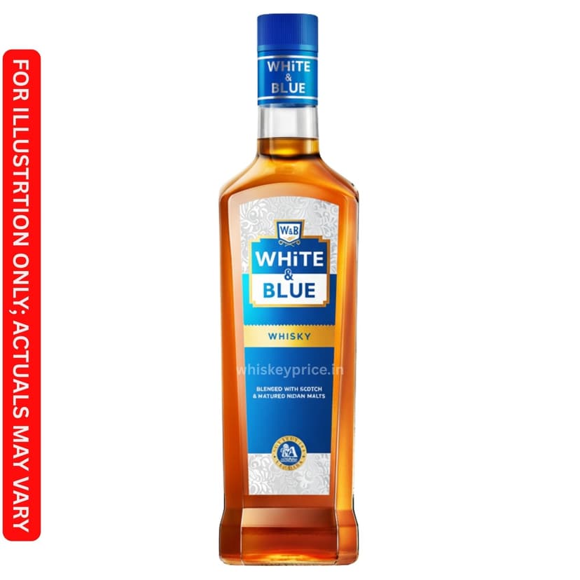 White & Blue Whisky Price in India | 750ml | Tasting Notes