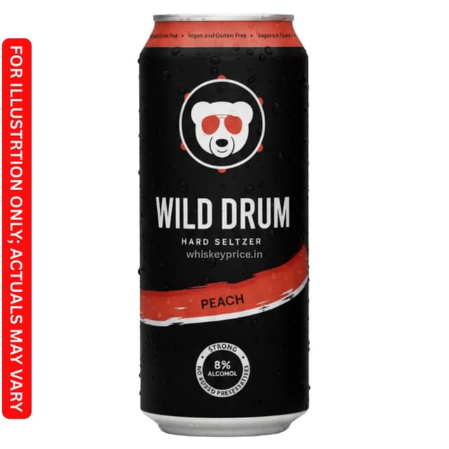Wild Drum Peach Hard Seltzer Price in India | 500ml |