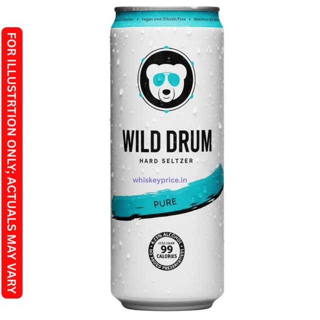 Wild Drum Pure Hard Seltzer Price in India | 500ml |
