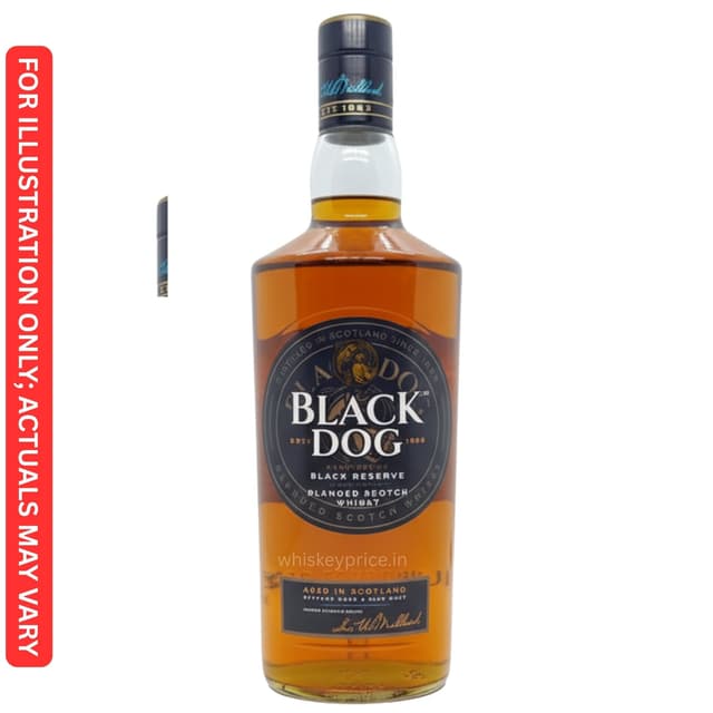 Black Dog price in Delhi 2026 | Review | Tasting Notes