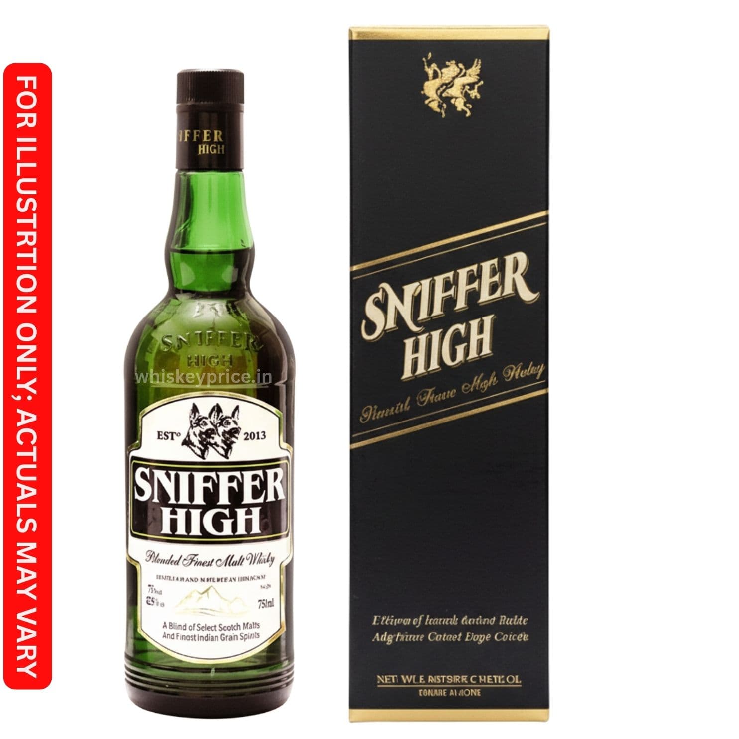 Sniffer High Whisky Price in India | 750ml | Tasting Notes
