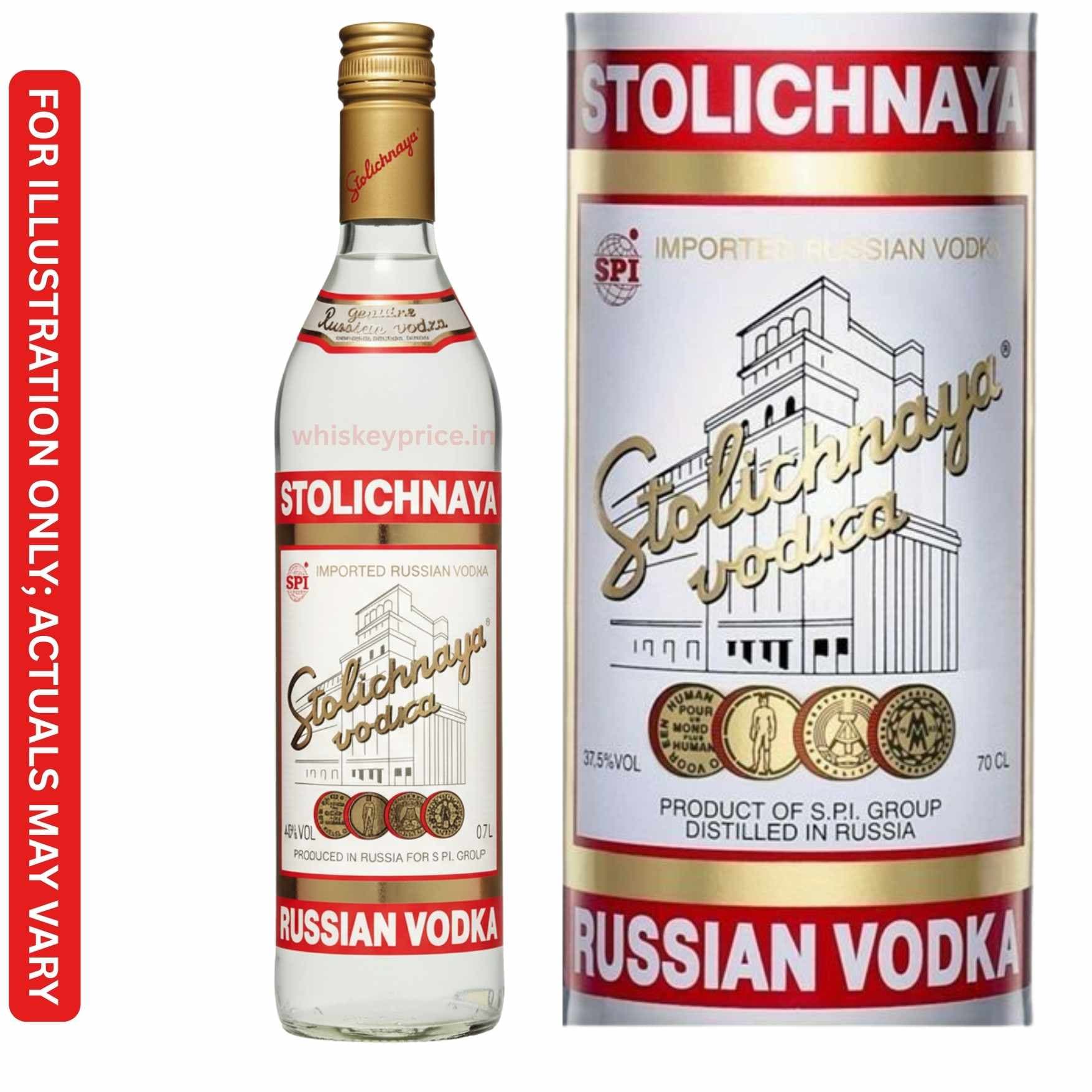 Stolichnaya Vodka Price in Delhi | 750ml | Tasting Notes