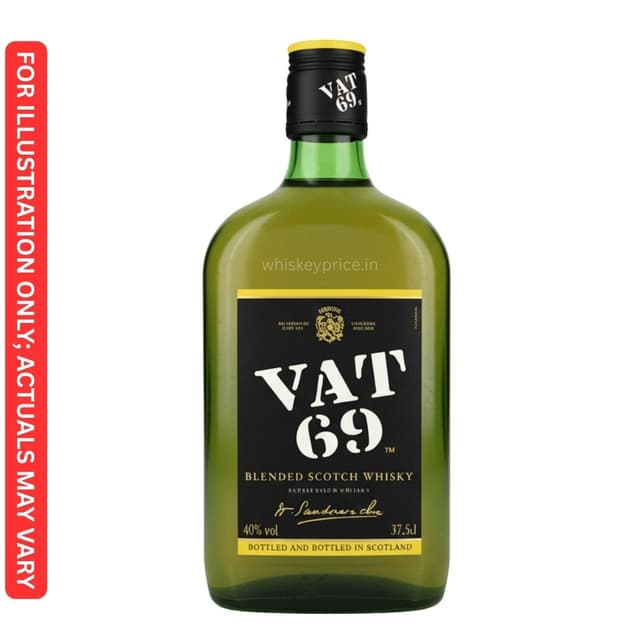 Vat 69 375ml price in Kolkata today | Tasting Notes |