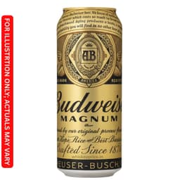 Budweiser Magnum Strong Beer price in Kolkata | 500ml |