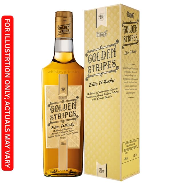 Grayson’s Golden Stripes Whisky price in Kolkata| 750ml |
