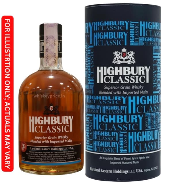 Highbury Classic Reserve Whisky Price in Kolkata | 750ml
