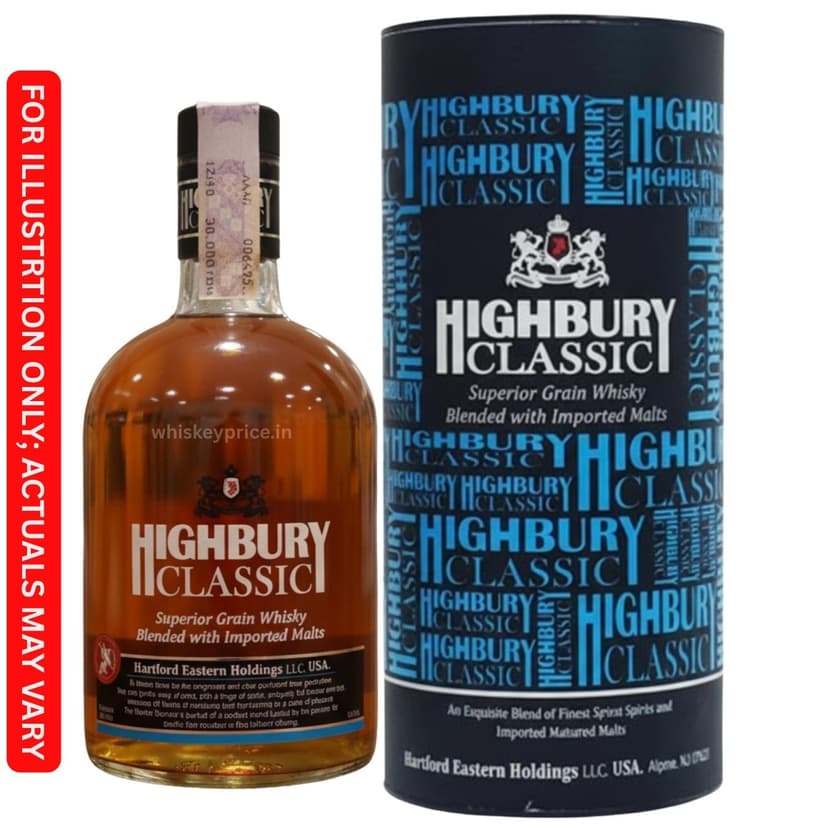 Highbury Classic Reserve Whisky Price in Kolkata | 750ml