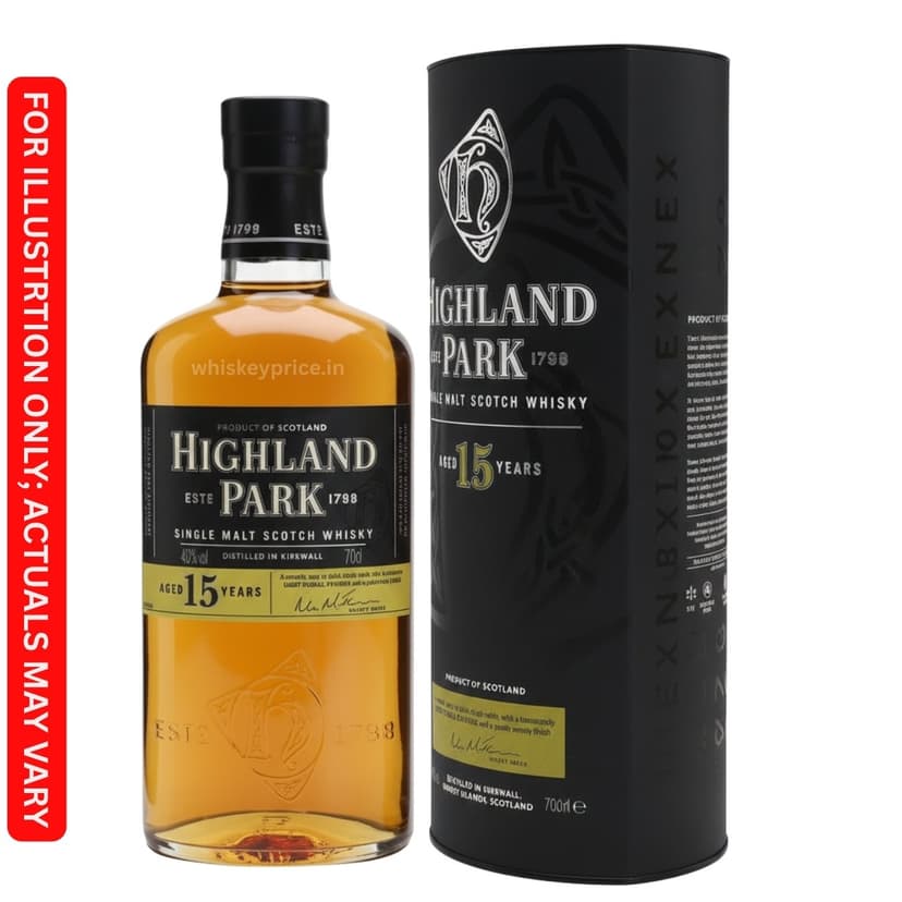 Highland Park 15 Year Old Whisky Price in Kolkata | 700ml |