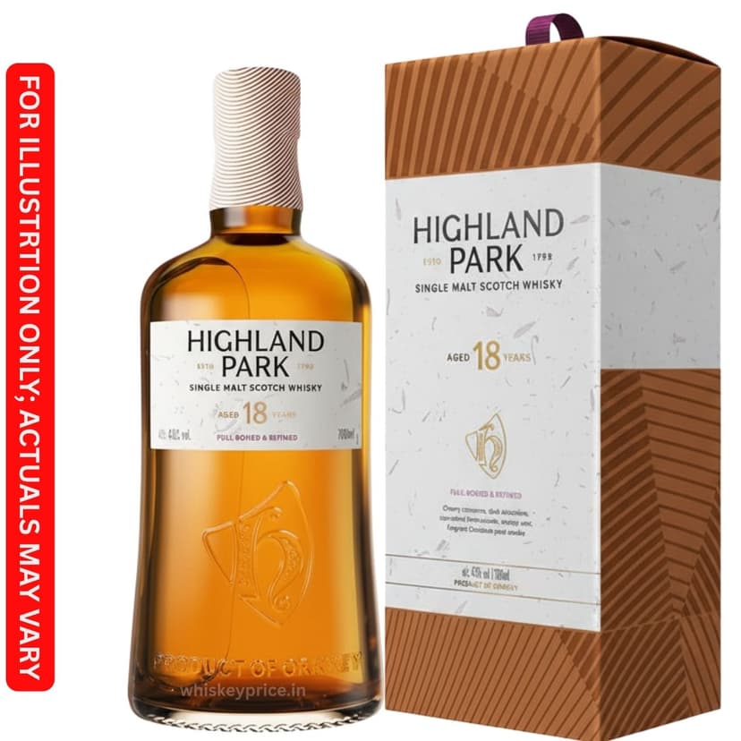 Highland Park 18 Year Old Price in Kolkata | 700ml | Tasting Notes