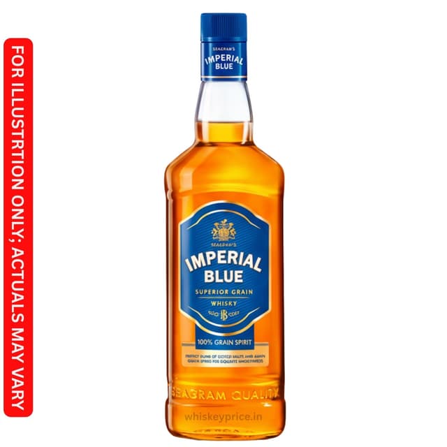 Imperial Blue Whisky price in Kolkata | 750ml | Tasting Notes