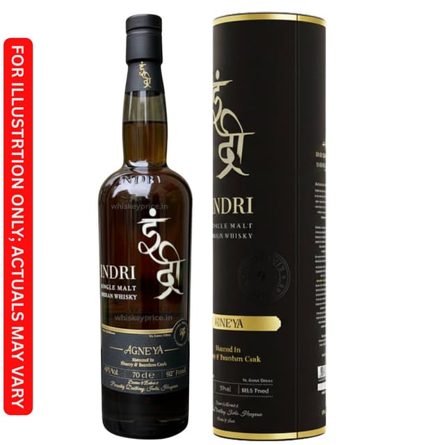 Indri Agneya Whisky Price in Kolkata | 750ml | Tasting Notes