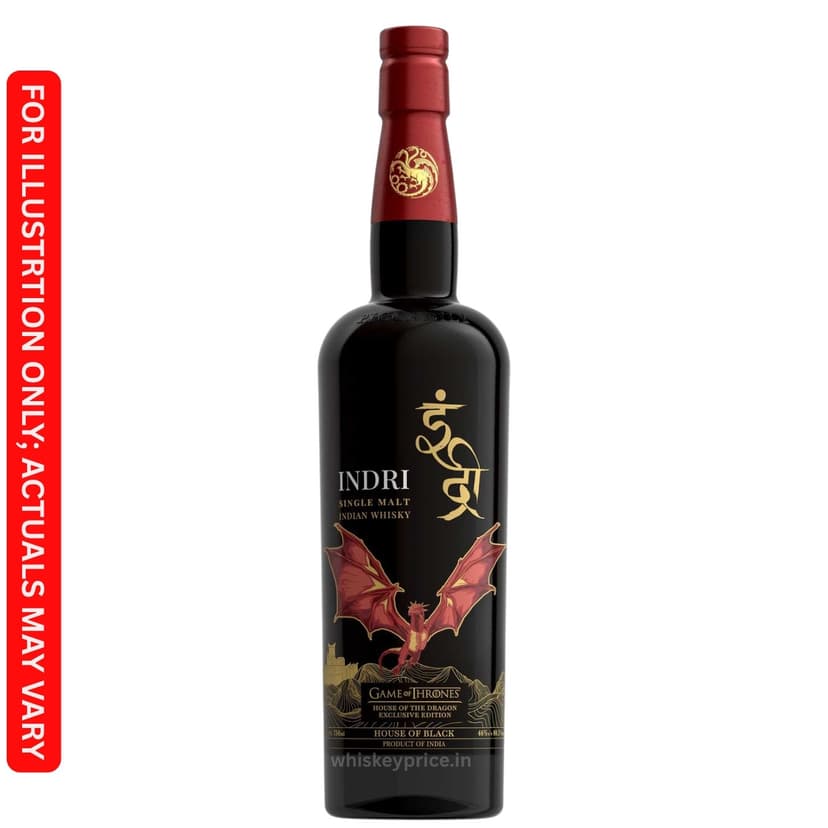 Indri: House of Black Whisky Price in Kolkata  | 700ml |