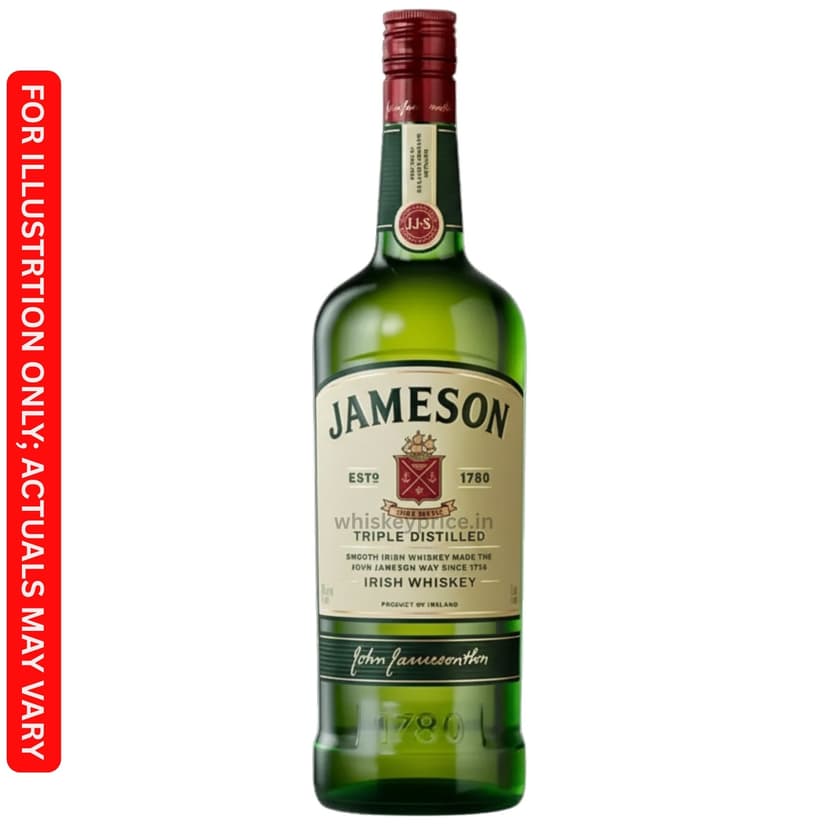 Jameson Irish Whiskey Original Price in Kolkata | 750ml |