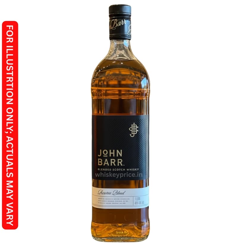 John Barr Reserve Whisky Price in Kolkata | 750ml | Tasting Notes