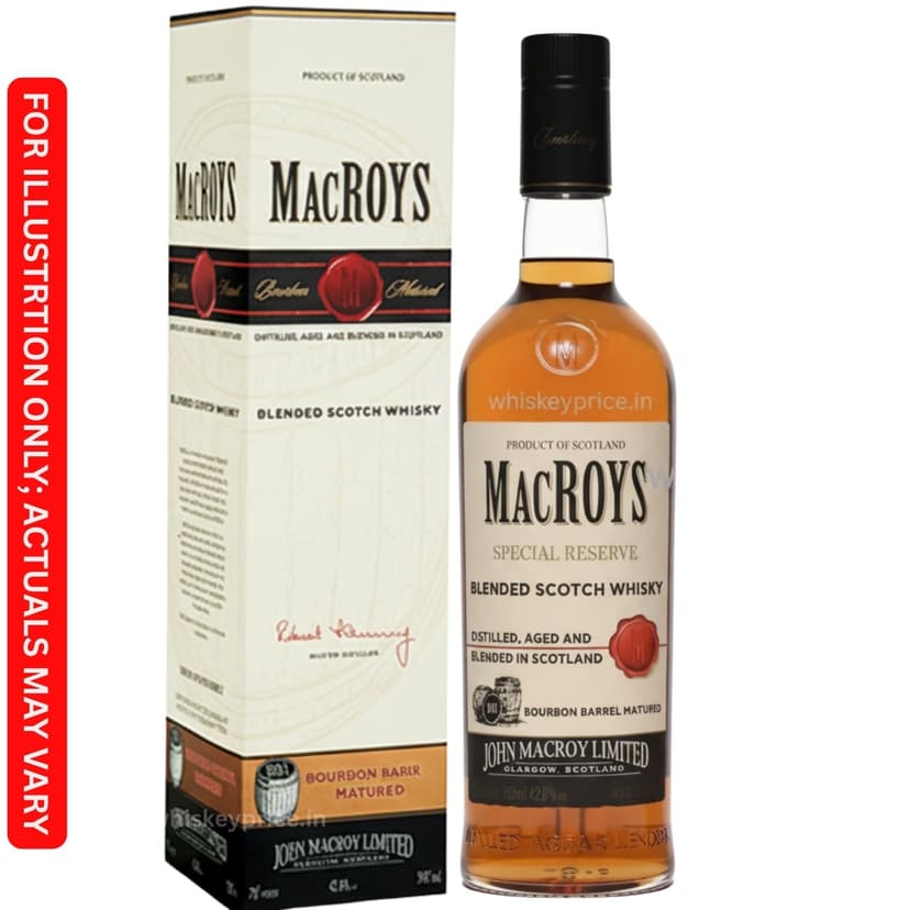 MacRoys Blended Scotch Whisky price in Kolkata | 750ml |