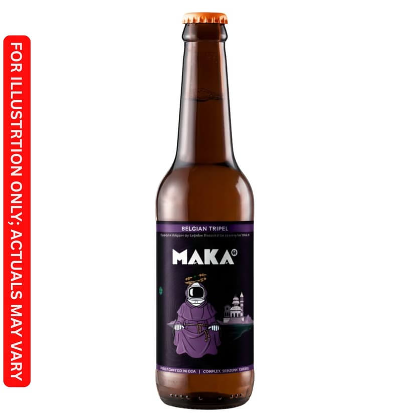 Maka Di Belgian Tripel Beer Price in Kolkata | 330ml | Tasting Notes