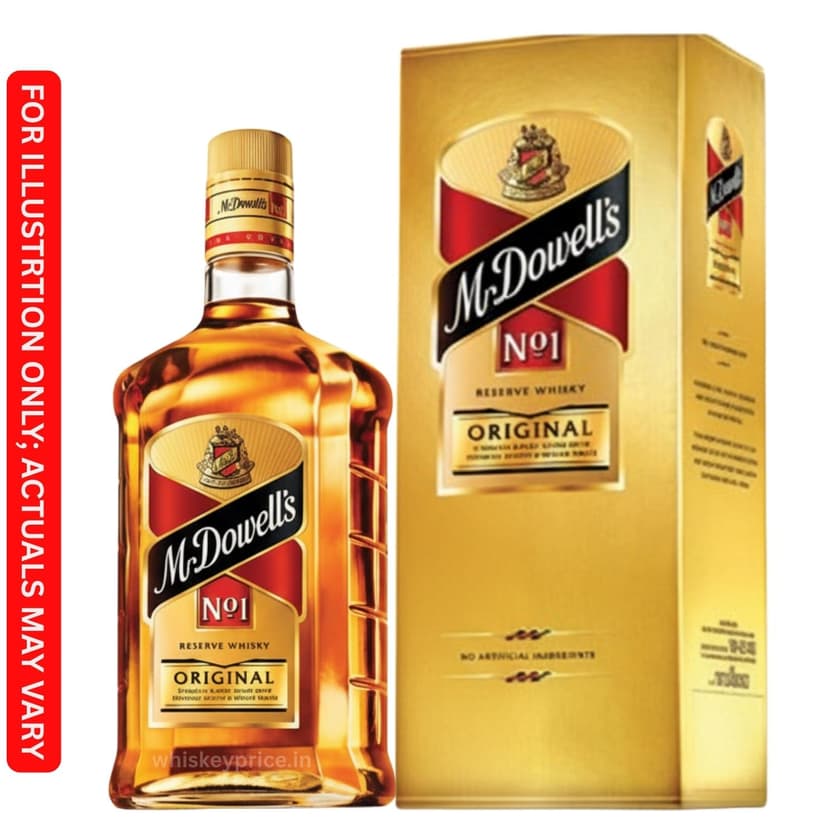 McDowell’s No. 1 Reserve price in Kolkata | 750ml | Tasting Notes
