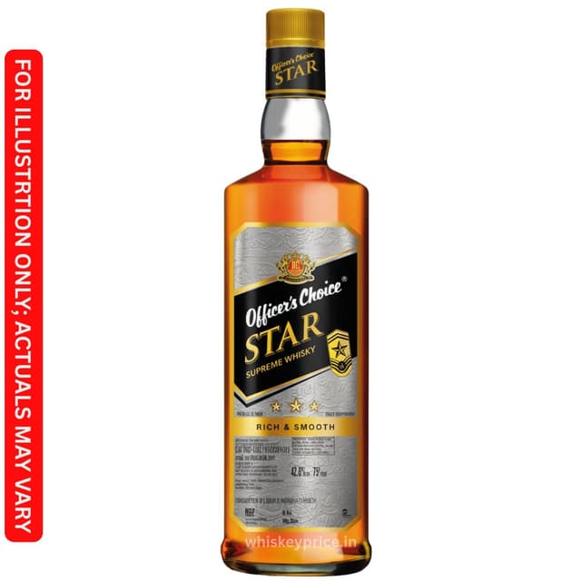 OC Star Superior Whisky price in Kolkata | 750ml | Tasting Notes
