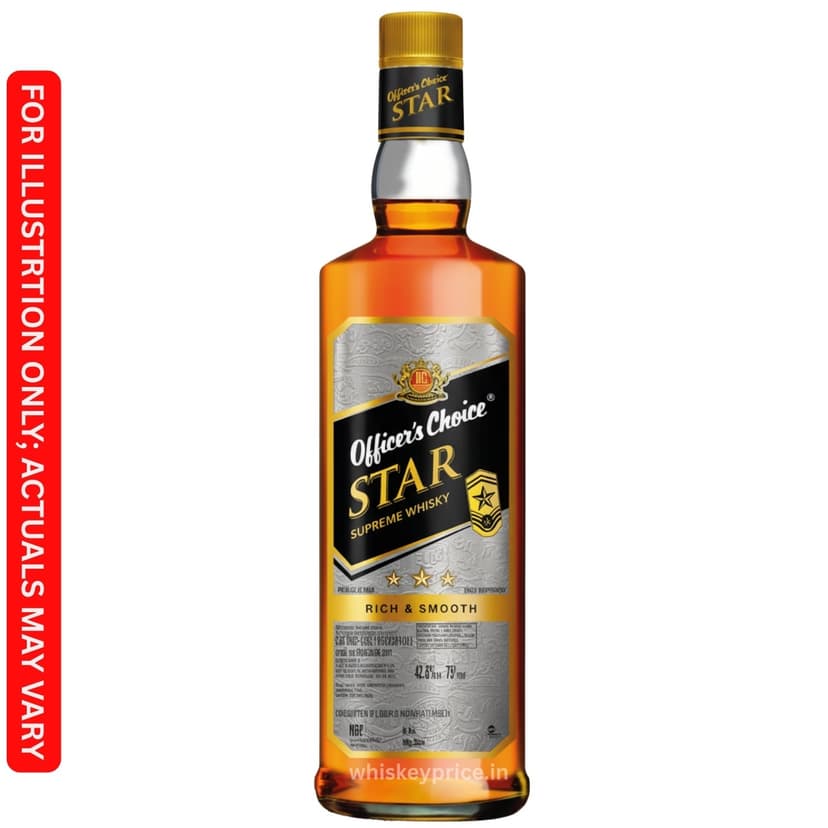 OC Star Superior Whisky price in Kolkata | 750ml | Tasting Notes