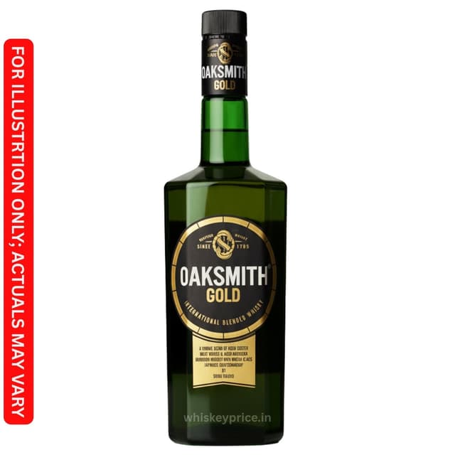Oaksmith Gold Whisky price in Kolkata | 750ml | Tasting Notes