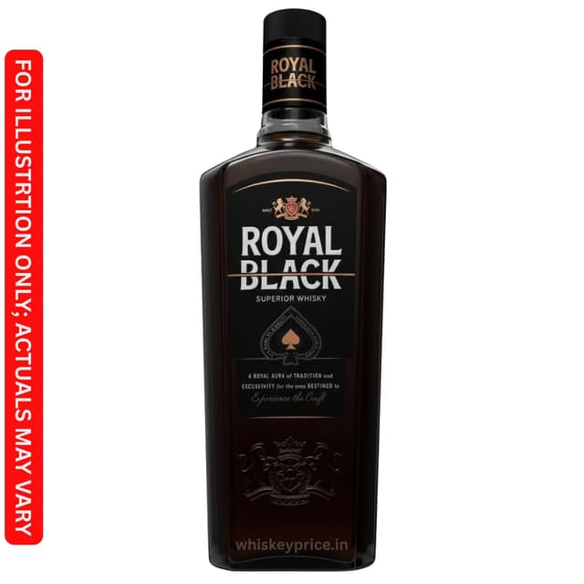 Royal Black Premium Whisky price in Kolkata | 750ml |